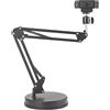OXENDURE Supporto per Webcam, supporto per braccio da 22 pollici con base, compatibile con Webcam Logitech C925e C922x C922 C930e C930 C920 C615, GoPro Hero 8/7/6/5, Arlo Ultra/Pro/Pro 2 / Pro 3/Brio