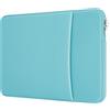 MicaYoung 16 Pollici Custodia Portatile Protettiva Borsa Porta PC Computer Notebook Sleeve Cover Compatibile con MacBook 16 Pollici M1 M2 Pro/Max A2141 A2485 (2019-2023), Blu