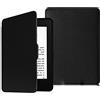 FINTIE Custodia per 6 Kindle Paperwhite 2012-2017 Modello(EY21 & DP75SDI), Sottile Leggero Cover con Funzione Auto Sveglia/Sonno, Non Compatibile con Il Modello 2018 (10ª Generazione), Nero