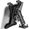 OHLPRO Supporto Tablet da Auto, Porta iPad con Base Forata Heavy Duty per Cruscotto, Compatibile con 7 a 11.5 iPad Pro, Mini, Samsung, Supporto Tablet Muro Ideale per Scrivanie, Pareti, Camion