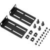PhyinLan Kit di montaggio su rack Attacchi rack da 19 pollici regolabili universali per HP/ProCurve/Aruba/OfficeConnect/HPE e altri switch