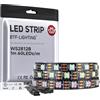 BTF-LIGHTING WS2812BALL 1m 60leds/m nero PCB IP30