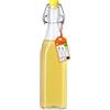 KADAX Bottiglia universale Kadax con tappo da stiro, bottiglia di stiratura densa, bottiglia di vetro vintage, bottiglia da bere, bottiglia di liquore, bottiglia di succo, (500 ml, 1 pezzo)
