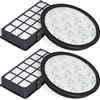 Jajadeal 2 Kit di Filtri per Rowenta Silence Force Cyclonic 4AAAA RO7634EA RO7647EA RO7663EA RO7676EA RO7681EA (RO76xx Model) Aspirapolvere, Filtri HEPA con Filtro Spugna Ricambio di Accessori ZR903701