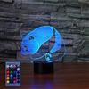 HPBN8 Ltd 3D Panda Night Light Lamp 7/16 cambiamento di colore LED USB Power Telecomando Gift Decor decorazioni di Natale regalo di San Valentino regalo di compleanno