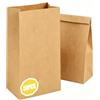 AN HUI MING 50pz Sacchetti Di Carta Per Alimenti, Sacchetti Carta Kraft, Buste Carta, Sacchetti Regalo(15.5x10x30cm)