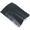WACCOMT Pack 200 sacchetti piatti Open Top Mylar sigillabili sottovuoto a lungo termine per alimenti, pellicola opaca, termosaldabile con tacca di strappo 7x10cm (2,76 x 3,94 pollici, nero)