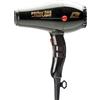 Parlux Powerlight 385 - Asciugacapelli in nero, 2150 W, potente e leggero, per un'asciugatura e una piega rapide e facili, con silenziatore integrato con tecnologia ceramica e ionica incorporata