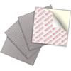 shineFinder Set di 4 Base per Classic, 25,5 x 25,5 cm basi, piastra di base per rimuovere e incollare per tavolo, parete