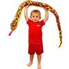 Toyland® 170cm (5.5ft) Serpente Peluche Gigante Bicolore - 5 Disegni Assortiti - Peluche per Bambini