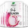 Nature's Finest by Nutrisslim Nature's Finest PINK LATTE con Collagene e Acido Ialuronico 125 g| Bevanda al gusto di cocco e vaniglia, senza lattosio e zucchero