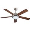 VINCO Ventilatore da SOFFITTO 5 Pale 132 CM 70934