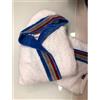 GABEL - GABEL TRUDY ACCAPPATOIO PONGO JUNIOR TINTA UNITA IN PURO COTONE 100% - BIANCO-ARANCIO, 4(anni9-10 h131-140)