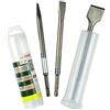 Bosch 3 pz. Set di Scalpelli SDS Plus, per Calcestruzzo e Muratura, 0/20/40mm, Accessori per Martello Perforatore