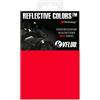 VFLUO 3M REFLECTIVE COLORS, Kit adesivo universale Fai da te per Casco/Moto/Motorino/Bicicletta, 3M Technology, 20 x 30 cm foglio, Rosso