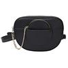 Dboar Marsupio Borsa Cintura Donna Moda Waist Pack Fanny Pack Borse a Tracolla Picolla in Pelle Nero Elegante