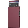 VULKIT Porta Carte di Credito Schermato Blocco RFID per Uomo e Donna, Guscio Sottile in Metallo Minimalismo Tasca Pop-up Carte Portafoglio