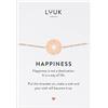 LUUK LIFESTYLE Bracciale dell'amicizia in filigrana con ciondolo a bussola I stella dei venti, tendenza alla moda, gioielli stile moderno, oro rosa