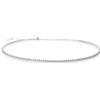 namana Collana Girocollo per Donna e Ragazza, in Argento Sterling 925, con Zirconi Cubici, Gioielli Donna, Idee Regalo per le Donne