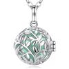 EUDORA Harmony Ball Chiama Angeli Gravidanza Collana con Albero della Vita Collana Pendente Forma di Carillon Musicale per Donna Madre Bambino Gioielli Regalo Originale, 76 cm e 114 cm