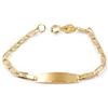 Monde Petit Bracciale per bambini - oro giallo 18k (750) - Scatola Regalo - Certificato di garanzia