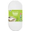 Babysom - Materasso Culla/Carrozzina Bambù Naturale per Neonato - 72x32cm | Altezza 4cm | Sfoderabile | Traspirante | Antiacaro | Garanzia 2 anni