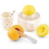 New Classic Toys Woet® Set Cuociuova Giocattolo in Legno per Bambini - Elettrodomestico da Cucina Giocattolo - Con Uova e Accessori - A Partire da 3 Anni