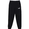 PUMA Ess Logo Tr Cl B, Pantaloni Tuta Bambini E Ragazzi, Grigio - Medium Gray Heather, 176