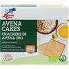 Biotobio Fsc avenacakes crackers di avena bio vegan senza lievito di birra con olio extravergine di oliva 250 g