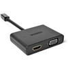 Sitecom CN-347 Adattatore da Minidisplay Port a HDMI o VGA, Nero