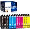 Jagute 12 Pack XP 2100 Cartucce d'inchiostro Compatibili con E603XL Cartucce
