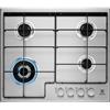 Electrolux EGS6434X Piano Cottura Incasso Inox Gas 4 Fornelli Griglie In Ghisa