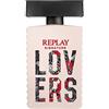 REPLAY - Signature lovers for Woman Eau de Toilette - Profumo da donna floreale dolce sensuale charmant intenso elegante sexy deciso Flacone da 100 ML
