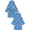 Manchester City FC Man City Robe Boys Accappatoio, Multicolore (Multicolore), 15 Años Gioventù Unisex