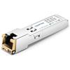 QSFPTEK 10GBASE-T SFP+ RJ45 Copper Transceiver, 10G Gigabit SFP+ to RJ45, Mini-Gbic Modulo Ethernet Porte Module Compatibile per Intel E10GSFPT