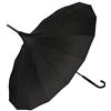 VON LILIENFELD Ombrello Matrimonio Parasole Donna Pagoda Charlotte nero