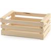 CALDER Cassetta legno cestino cm 25x17x10