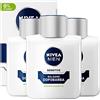 Nivea Men Sensitive Balsamo Dopobarba Extra delicato After Shave Uomo con Estratto di Camomilla e Vitamina E Balsamo Barba Pelli Sensibili - 3 Flaconi da 100ml