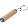 Portachiavi con luce Led, in bambù Ilse personalizzate o neutre