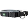 HUNTER Collare Neopren Vario Plus 28-30 cm, 15 mmNylon Nero/Neopren Grigio