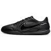 Nike Tiempo Legend 9 Academy IC, Indoor/Court Soccer Shoe Unisex-Adulto, Black/Dk Smoke Grey-Summit White, 36.5 EU