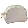 BÉABA Borsa da Bagno per Bambino, Borsa per la cura del Bambino, Borsa Ginevra, Tessuto impermeabile, 2 Tasche Interna, 100% Cotone, Grigio perla