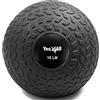 Yes4All 5YLS Dynamic Slam Balls 6 kg, Shiny, Medicine Ball Sand Filled No Bounce Exercise Ball, Suitable for Workout and Strength Training