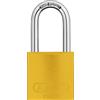 ABUS 436093-72/40HB40_AMARILLO Candado Aluminio arco de acero endurecido 40 mm arco largo Amarillo