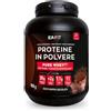 Eafit Proteine in Polvere Whey 850 g Doppio Cioccolato - EAFIT | 30 g proteine per shaker, whey concentrate e isolate, BCAA, L-glutammina e aminoacidi, 11 vitamine, 21 shaker