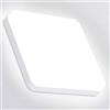 Eyesgood Plafoniera Soffitto 36W, Lampada LED 6500K 3240LM Plafoniera Bagno Moderna IP44 Impermeabile Rotonda da Ufficio Luce per Camera da Letto, Cucina, Soggiorno, Balcone