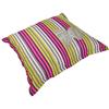 Lulu Castagnette Cuscino 5COU034LL PVC Esterno Rosa/Giallo/Grigio 110 x 120 x 35 cm