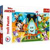 Trefl 24 Maxi-24 Pezzi Grandi, Colorati con Personaggi Disney, Intrattenimento Creativo, Divertimento per Bambini dai 3 anni Puzzle, Colore Mickey, Topolino e Amici, 14351