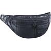 STILORD 'Echo' Marsupio in pelle vintage uomo donna Borsello con tasche in cuoio stile retrò per festival sport montagna jogging viaggio escursioni, Colore:nero