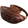 STILORD 'Terry' Marsupio Cintura Pelle Vintage Uomo Donna Borsello da Cintura Elegante Cuoio Vera Zainetto Monospalla per Running Festival Lavoro, Colore:kara - cognac